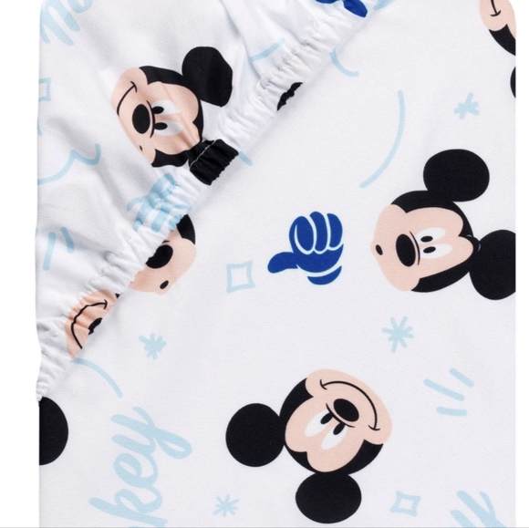 Disney Bedding New Mickey Mouse Fitted Crib Sheet Poshmark
